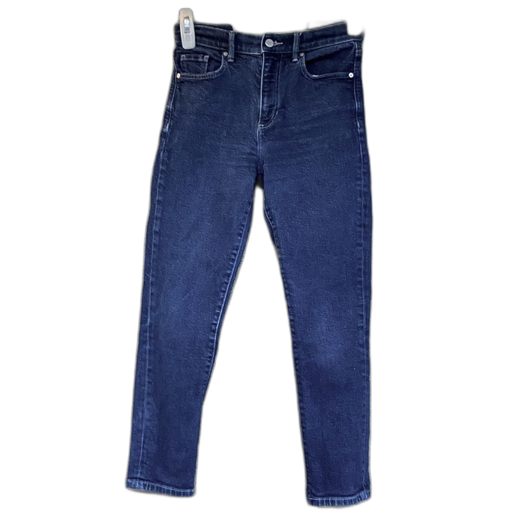 Banana Republic high rise straight jeans